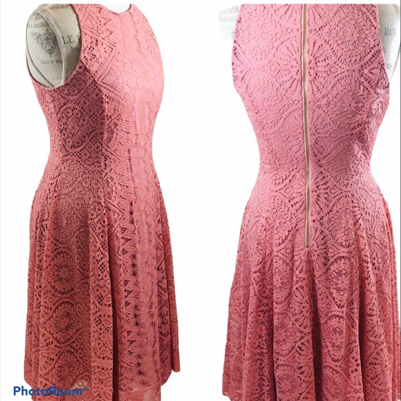 💕NWT NEIMAN MARCUS ERIN FETHERSTON LACE DRESS - Picture 5 of 13